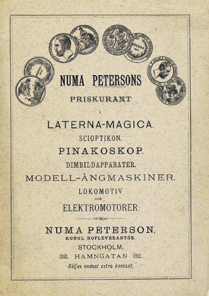 Numa Peterson 1889